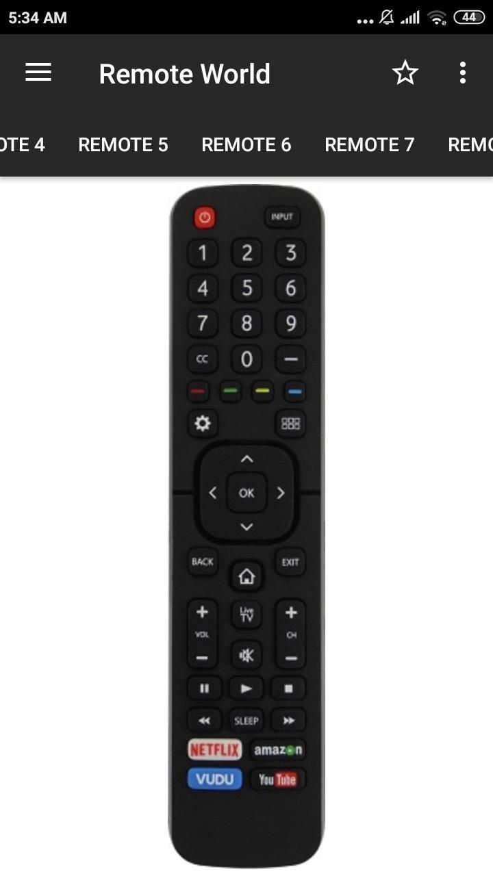 Hisense TV Remote Control for Android - APK Download
