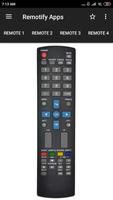 INTEX TV Remote Control الملصق