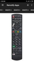 Panasonic TV Remote تصوير الشاشة 1