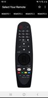 LG TV Remote Poster