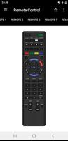 Sony TV Remote स्क्रीनशॉट 2