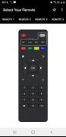 Poster Android TV Box Remote