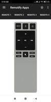 Vizio Sound Bar Remote Cartaz