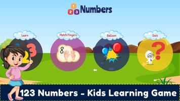 123 Numbers: Kids Learning App poster