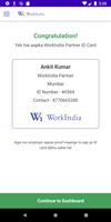WorkIndia Partner App imagem de tela 1