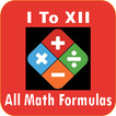 1 to 12th Math Formulas