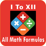 Icona 1 to 12th Math Formulas