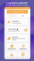 WhatSaga: Long WhatsApp Status الملصق