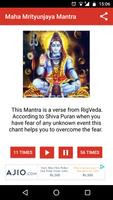 Maha Mrityunjaya Mantra plakat