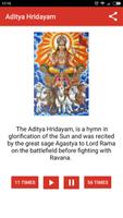 Aditya Hrudayam Stotram Audio | Hindu Surya Mantra capture d'écran 3