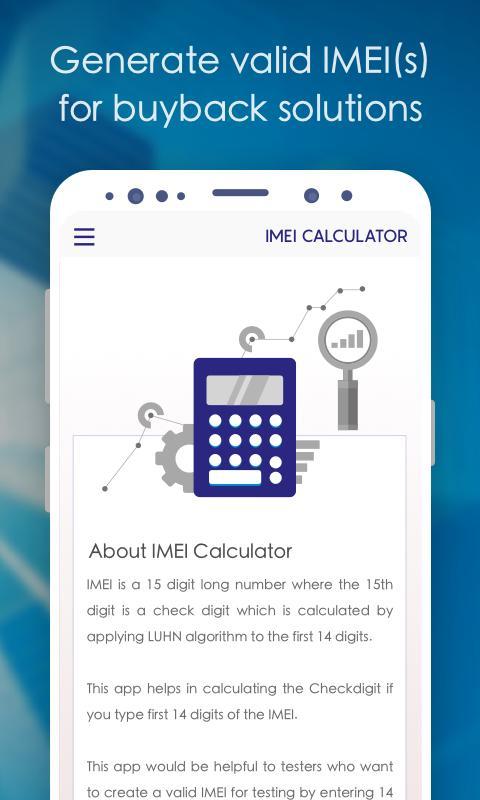 Descarga de APK de IMEI Calculator para Android