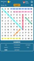 Word Search Game in English capture d'écran 1