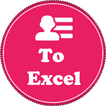 ”Contact To Excel