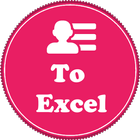 Contact To Excel icon