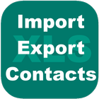 ikon Export Import Excel Contacts