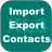 Export Import Excel Contacts APK