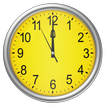 ”Yellow clock (Wallpapyrus pro)