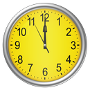 Yellow clock (Wallpapyrus pro) APK
