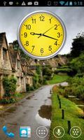 Yellow clock (Wallpapyrus pro) الملصق