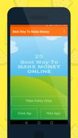 25 Ways To Make Money Online Plakat