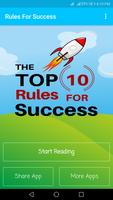 Top 10 Rules for Success الملصق