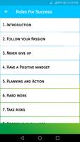 1 Schermata Top 10 Rules for Success
