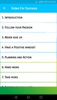 Top 10 Rules for Success تصوير الشاشة 1