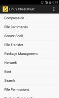 Linux Cheatsheet الملصق