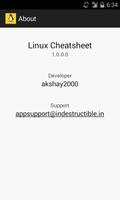 برنامه‌نما Linux Cheatsheet عکس از صفحه