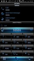 Theme RocketDial Dusk B Blue Poster