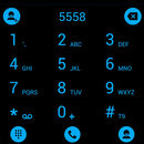 Theme RocketDial Flat B Blue APK