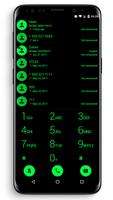 Dialer Theme Black Green drupe bài đăng