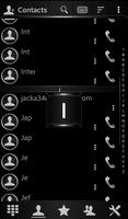 Theme Darkcity silv Rocketdial screenshot 2