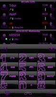 Theme Dark Purple Rocketdial poster