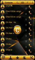 Theme Futura Gold Rocketdial screenshot 2