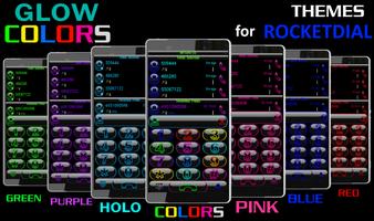 Theme Glow Holo Rocketdial screenshot 1