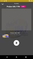 Praise 100.7 FM captura de pantalla 1