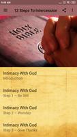 Poster 12 Steps To Intercession