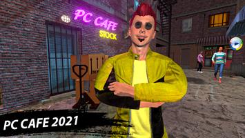 PC Cafe Business Simulator 2021 پوسٹر