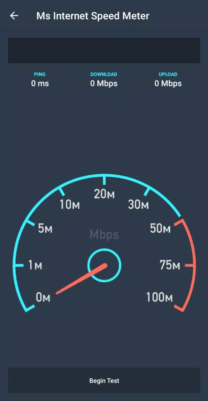 MS Internet Speed Meter APK pour Android Télécharger