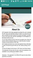 GST Calculator plakat