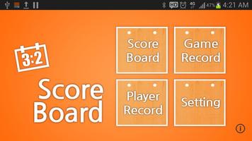 ScoreBoard（Bluetooth remote） ポスター