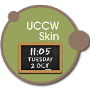Chalkboard UCCW skin APK