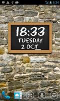 Chalkboard poster