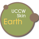 Earth UCCW skin آئیکن