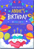 Birthday Invitation Card Maker poster