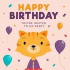 Birthday Invitation Maker & Invitation Card Maker icône