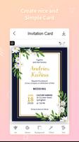 Invitation Card Maker ảnh chụp màn hình 2