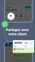 Facture - Invoice Maker Facile capture d'écran 2