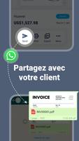 Facture facile & Invoice capture d'écran 2